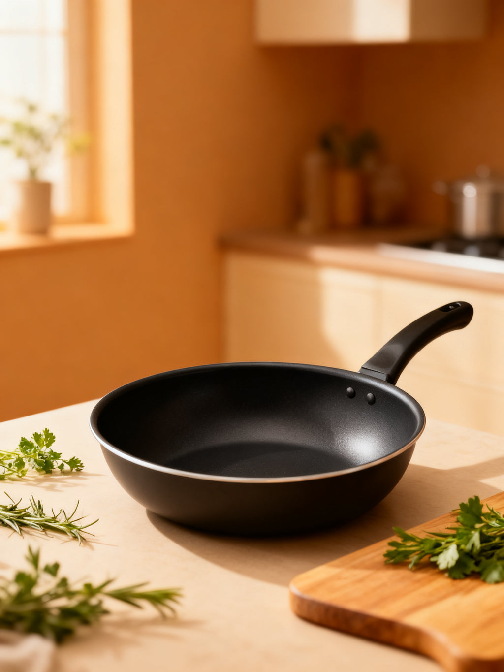 SARTEN WOK ALUMINIO INDUCCION LUXE 28 cm