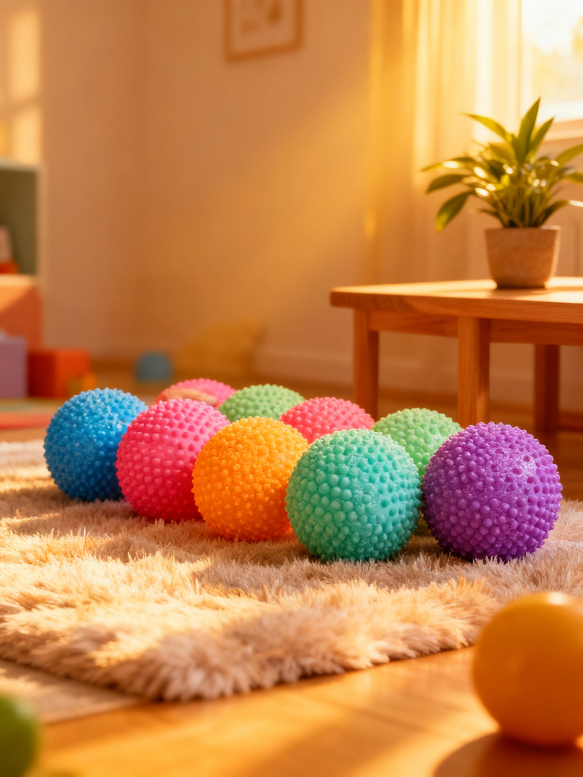Squishy Bola de Hierba Juguete Sensorial