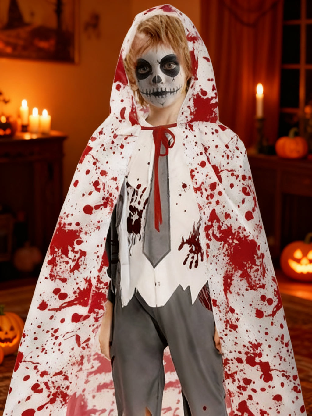 Capa de Sangre Halloween 80cm