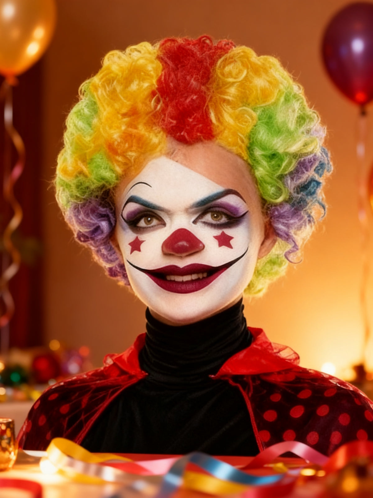 Peluca Seis Colores Abanico 70g