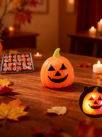 Anillo con Calabaza Luminosa de Halloween 1pc