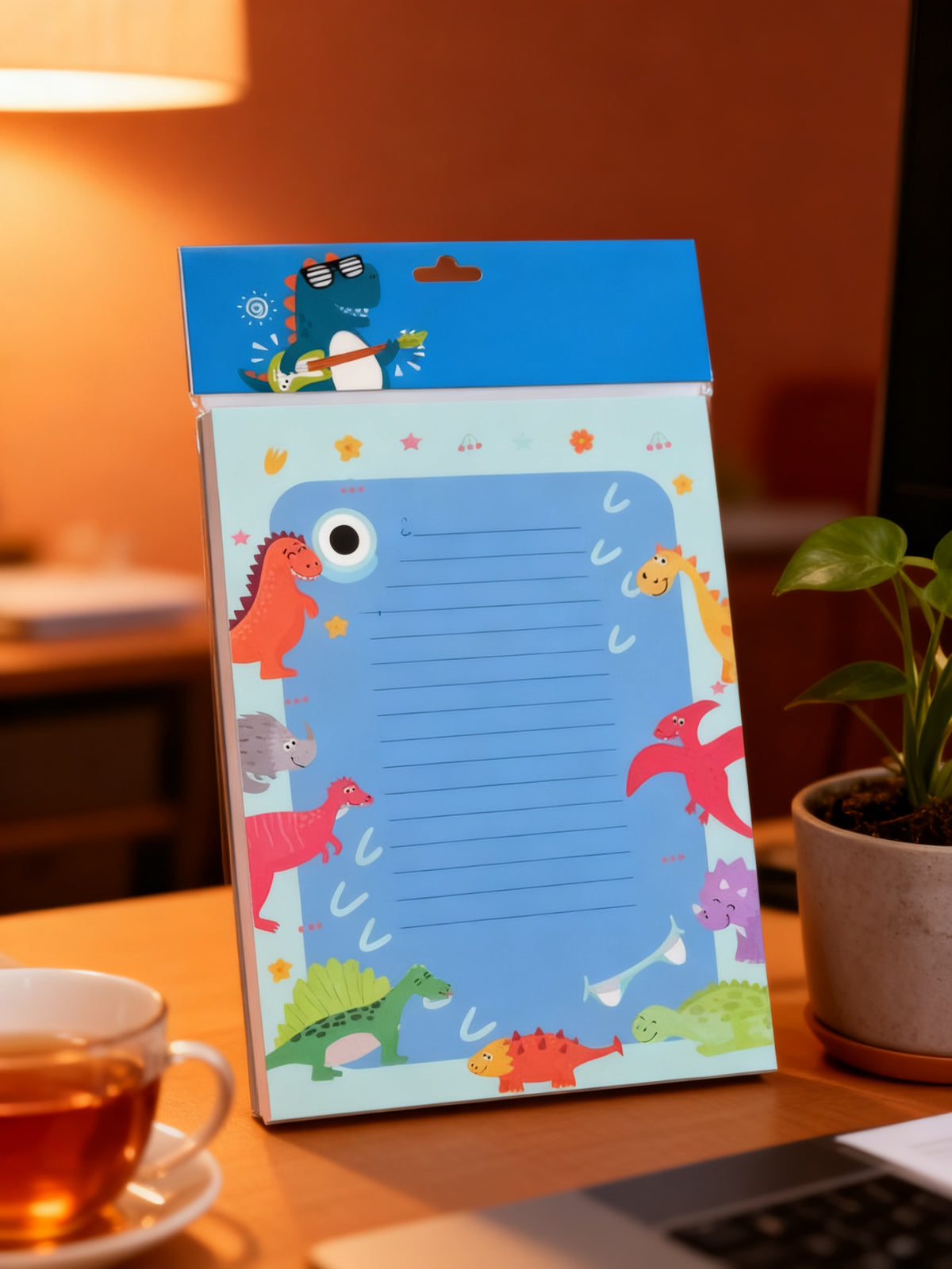 Notepad con Diseño de Dinosaurios