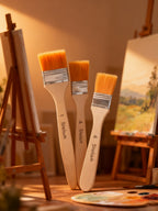 Set de 3 Pinceles Artísticos