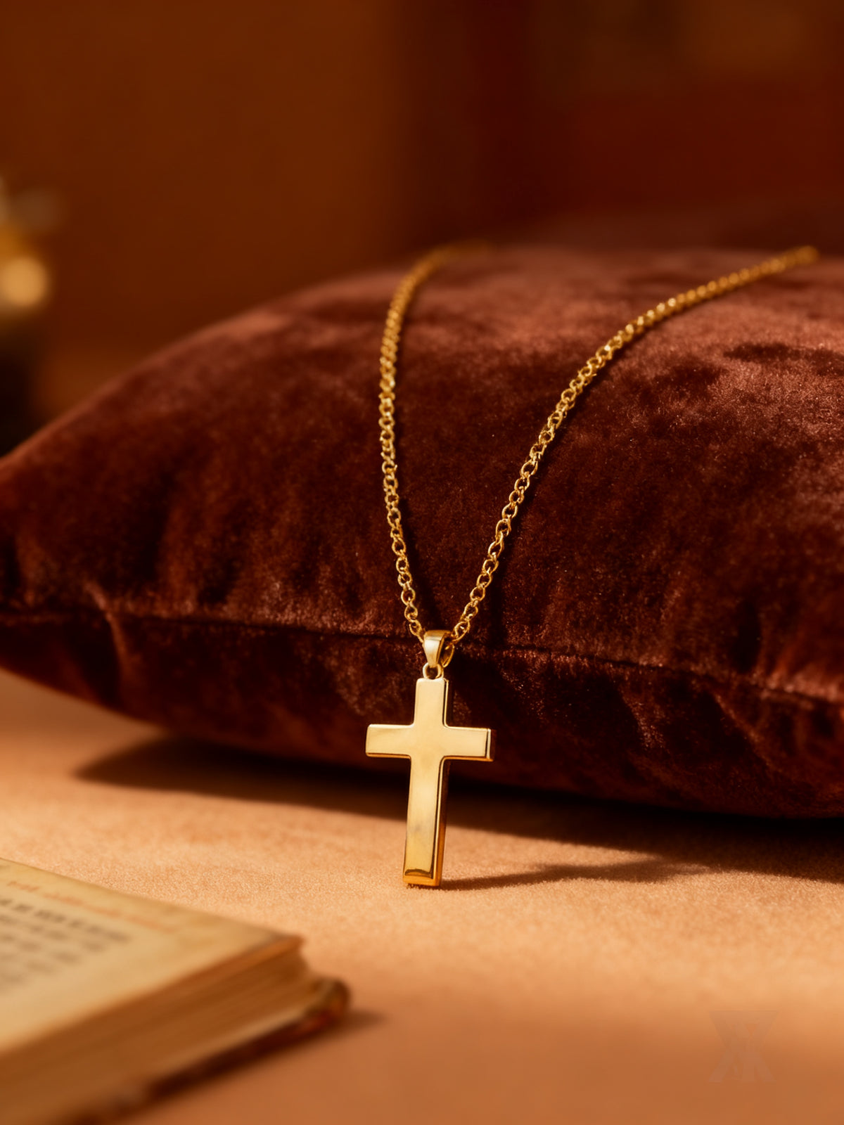 Collar con Cruz de Halloween 1 Pieza