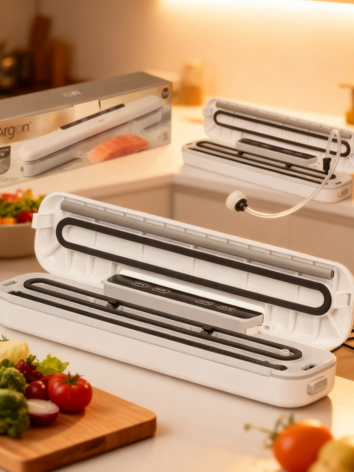 SELLADOR BOLSA VACIO TERMICO BLANCO 110W