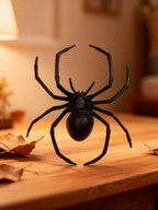 Decoración de Araña Negra para Halloween 1 Pieza