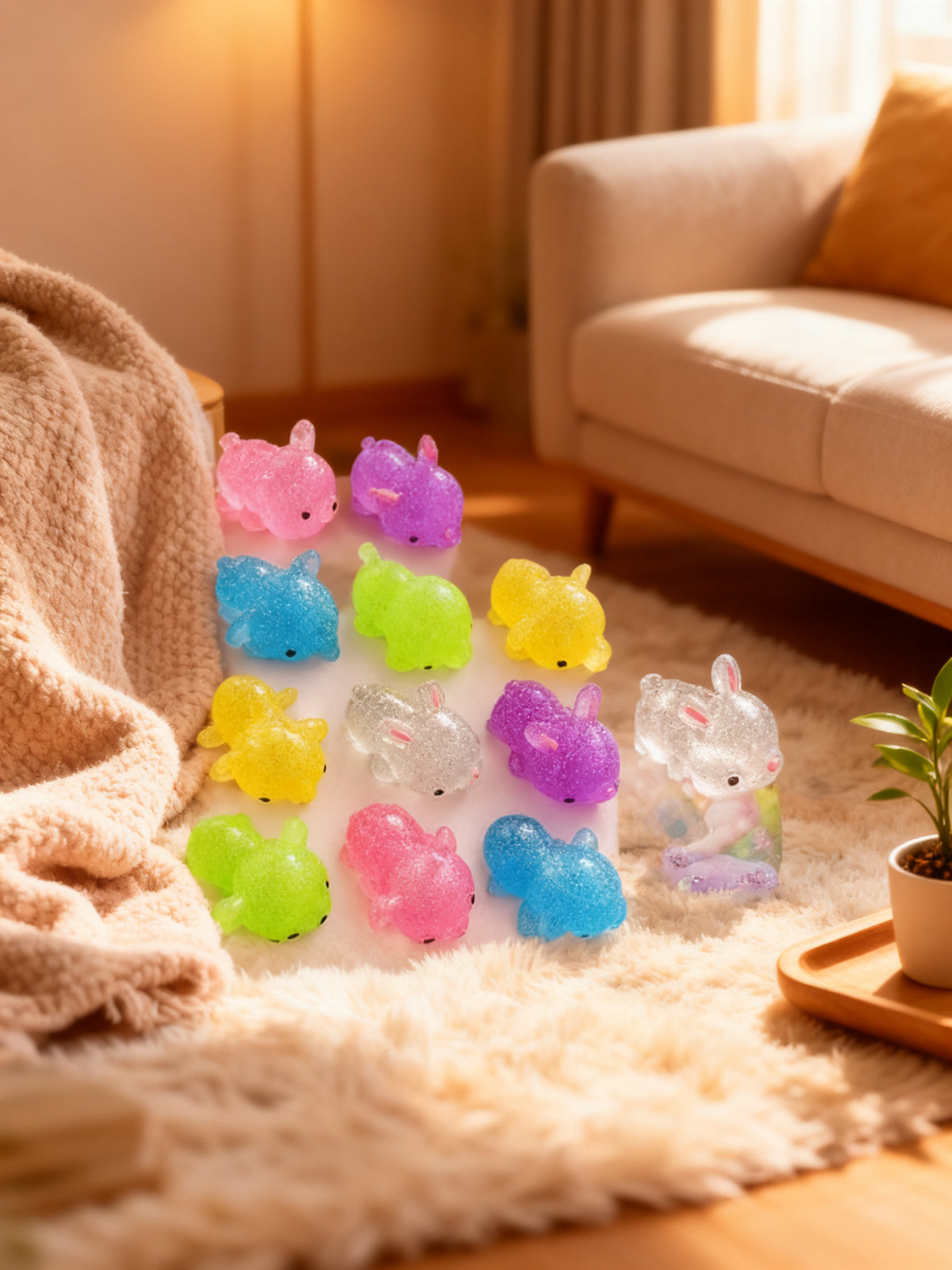 Squishy Serie Animales Tumbados 8 Modelos