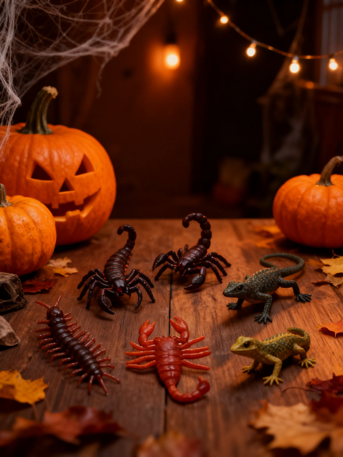 Decoración de Animales Divertidos de Halloween 6 Piezas