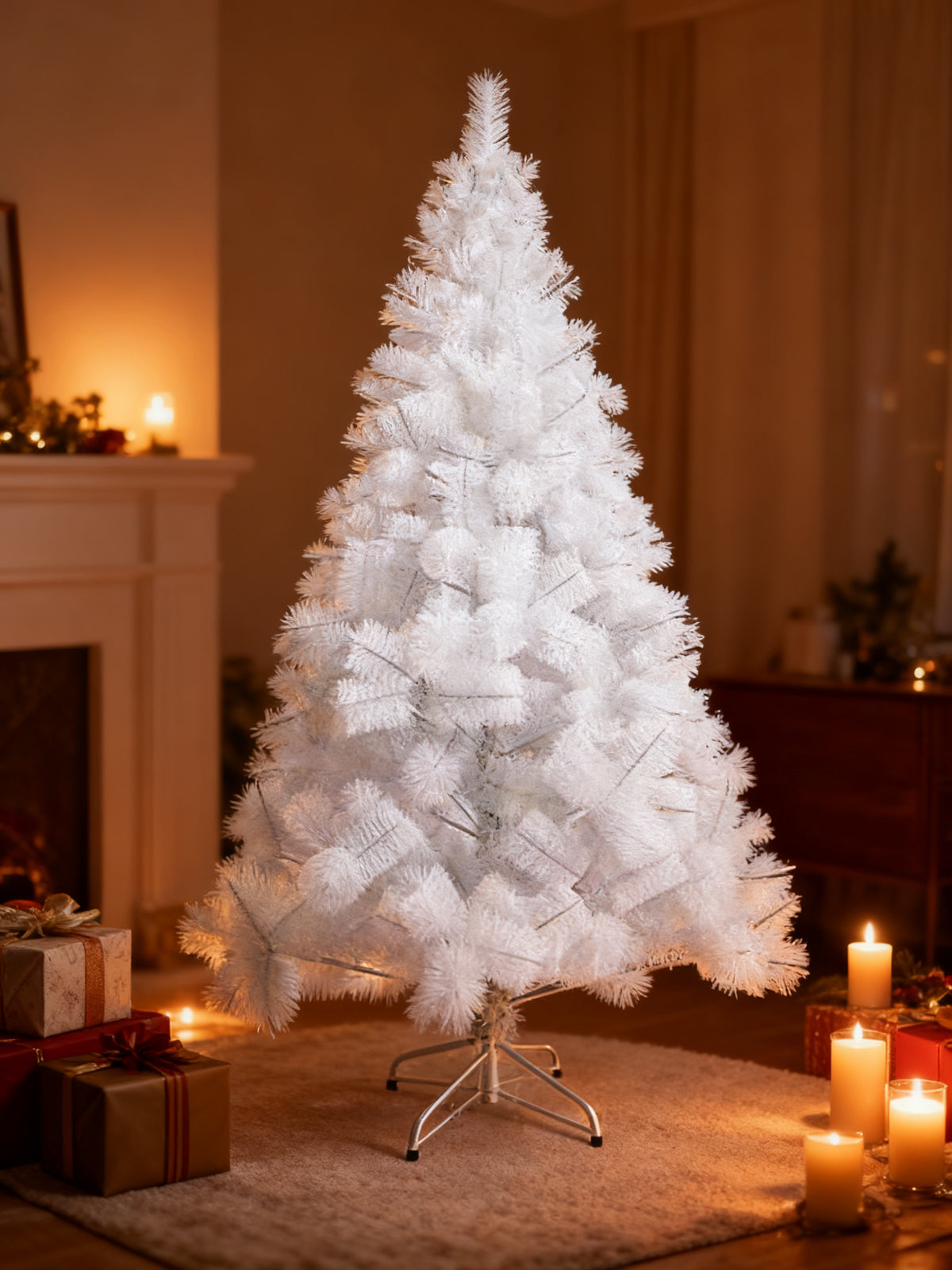 Árbol Navidad Blanco 180cm 210T