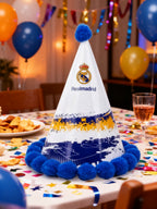 Gorro Fiesta Afición Real Madrid 20cm PQ.12