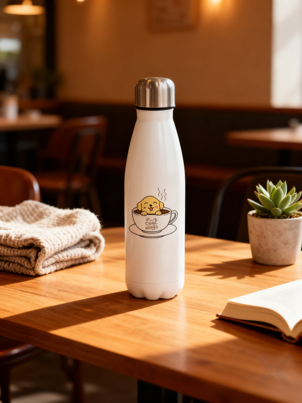 Botella Inox 750ml Coffee Cool Dogs