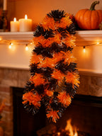 Colgante de Halloween Naranja y Negro 1 pieza