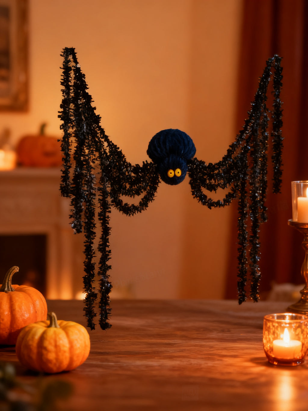 Decoración Pendiente de Araña para Halloween