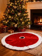 Alfombra Pie Pino D110cm Papa Noel