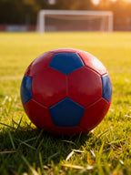 BALÓN DE FÚTBOL ROJO-AZUL BARCELONA