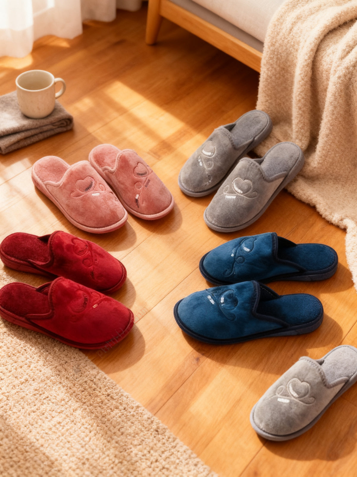 2213 ZAPATILLAS DE CASA PARA MUJER