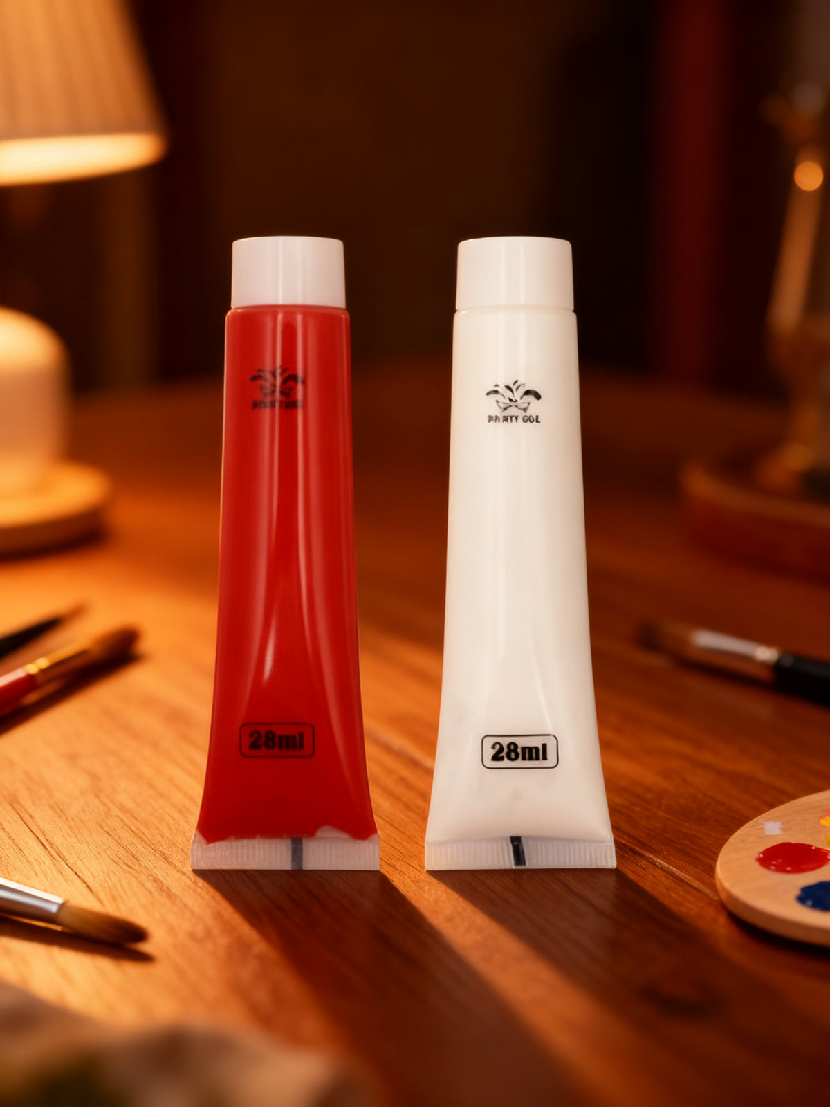 Crema Blanca y Roja 2 Unidades
