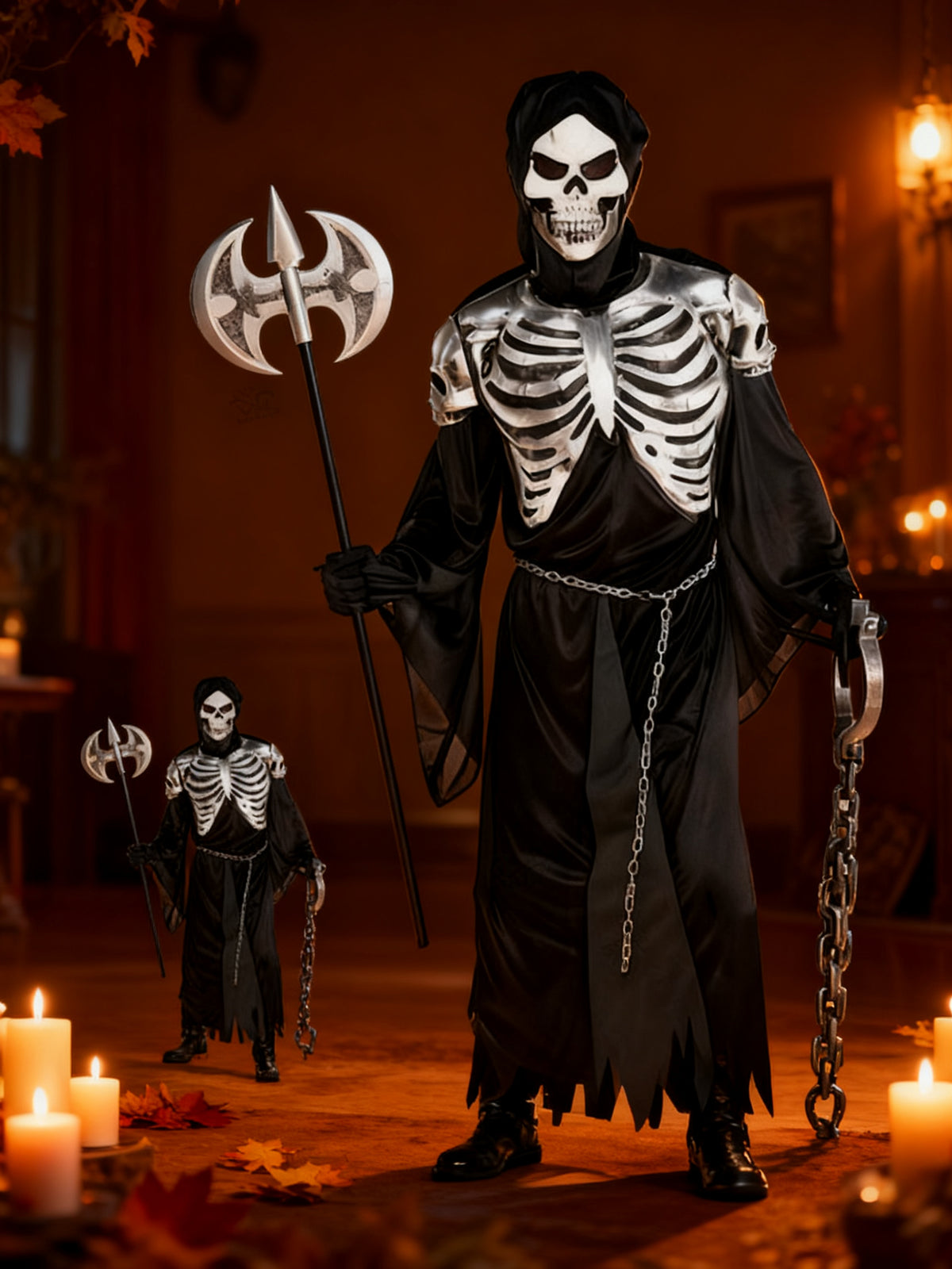 Disfraz de Esqueleto Fantasma para Hombre