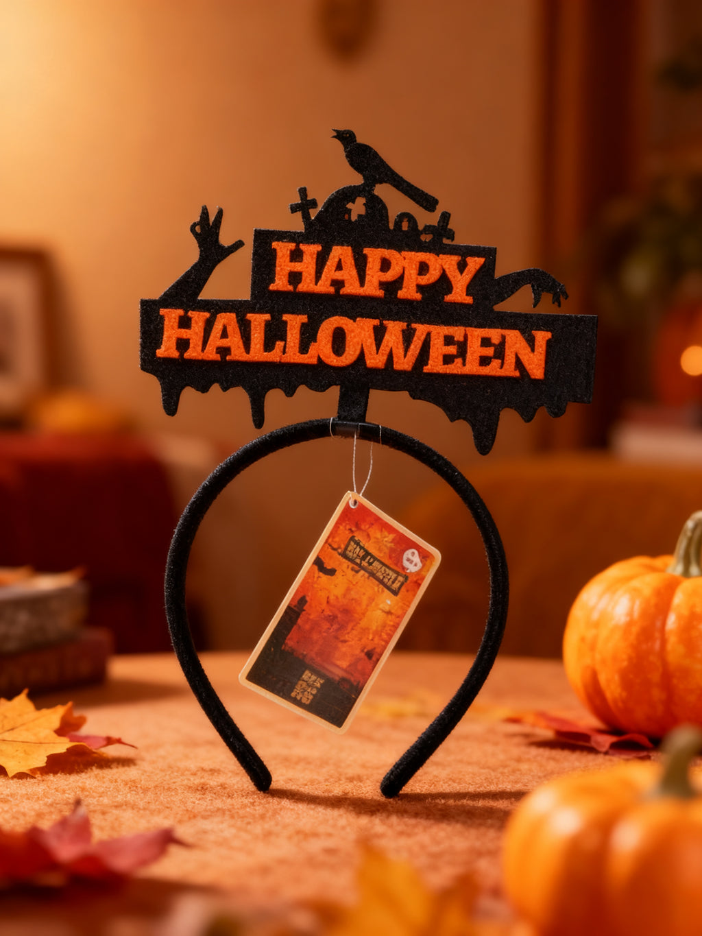 Diadema de Happy Halloween para Halloween