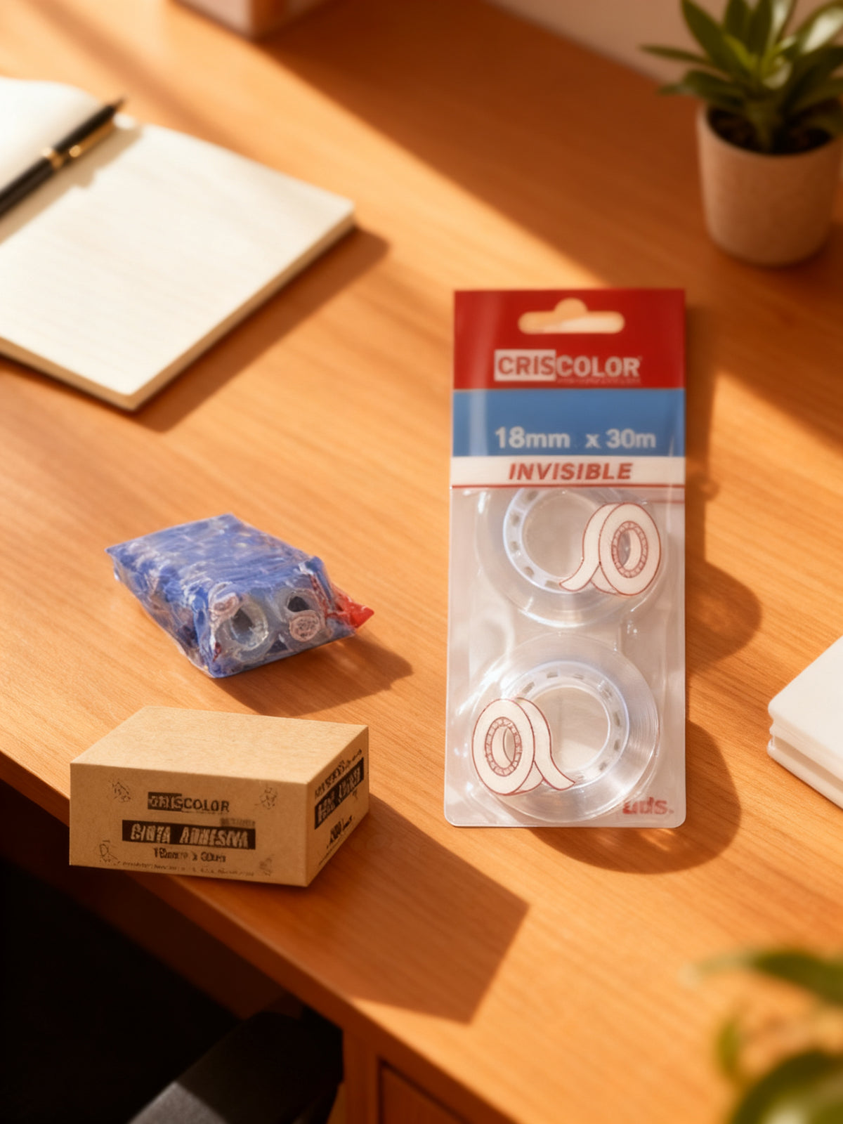 CELO INVISIBLE 18MM X 30M 2UDS