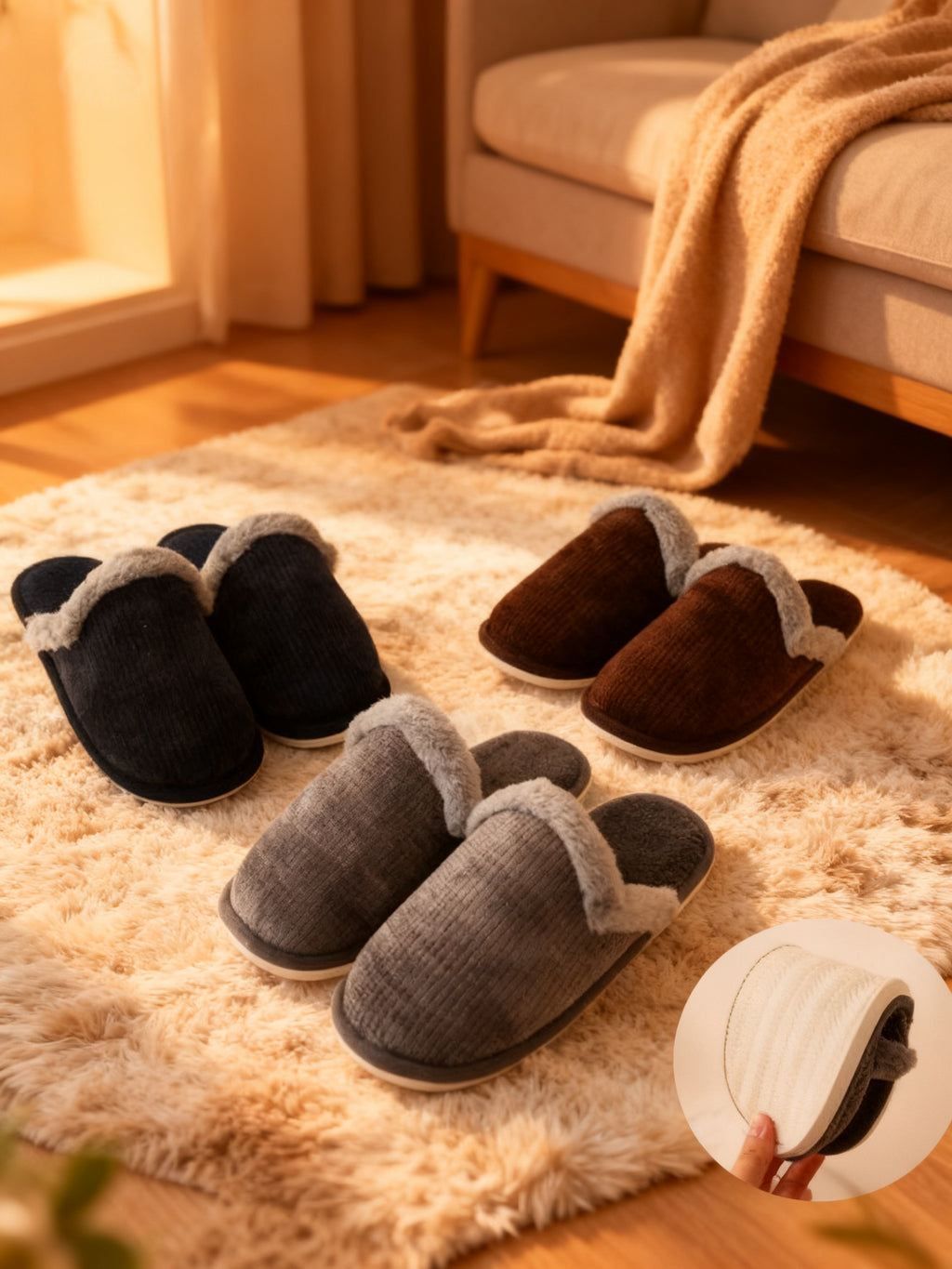 2209 ZAPATILLAS DE CASA PARA HOMBRE