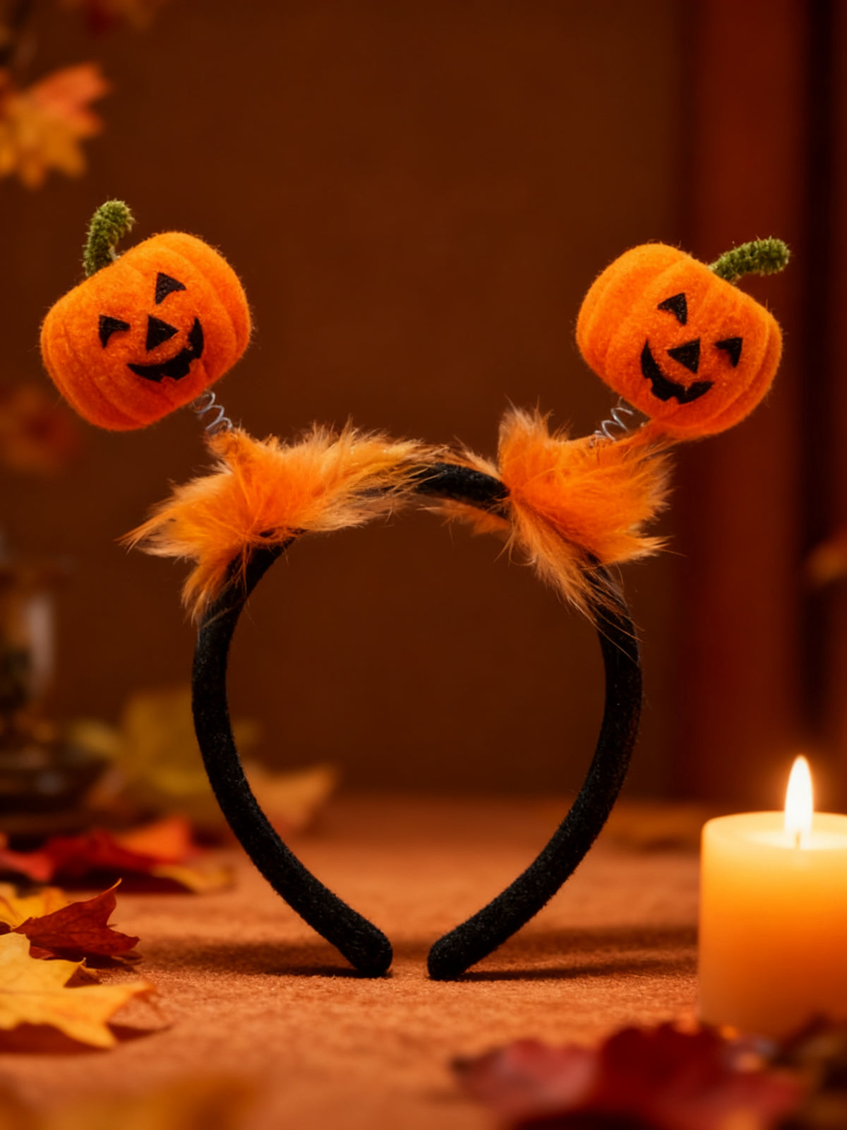 Diadema de Calabaza para Decoración de Halloween