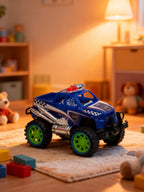 COCHE POLICIA 4X4 BURBUJA