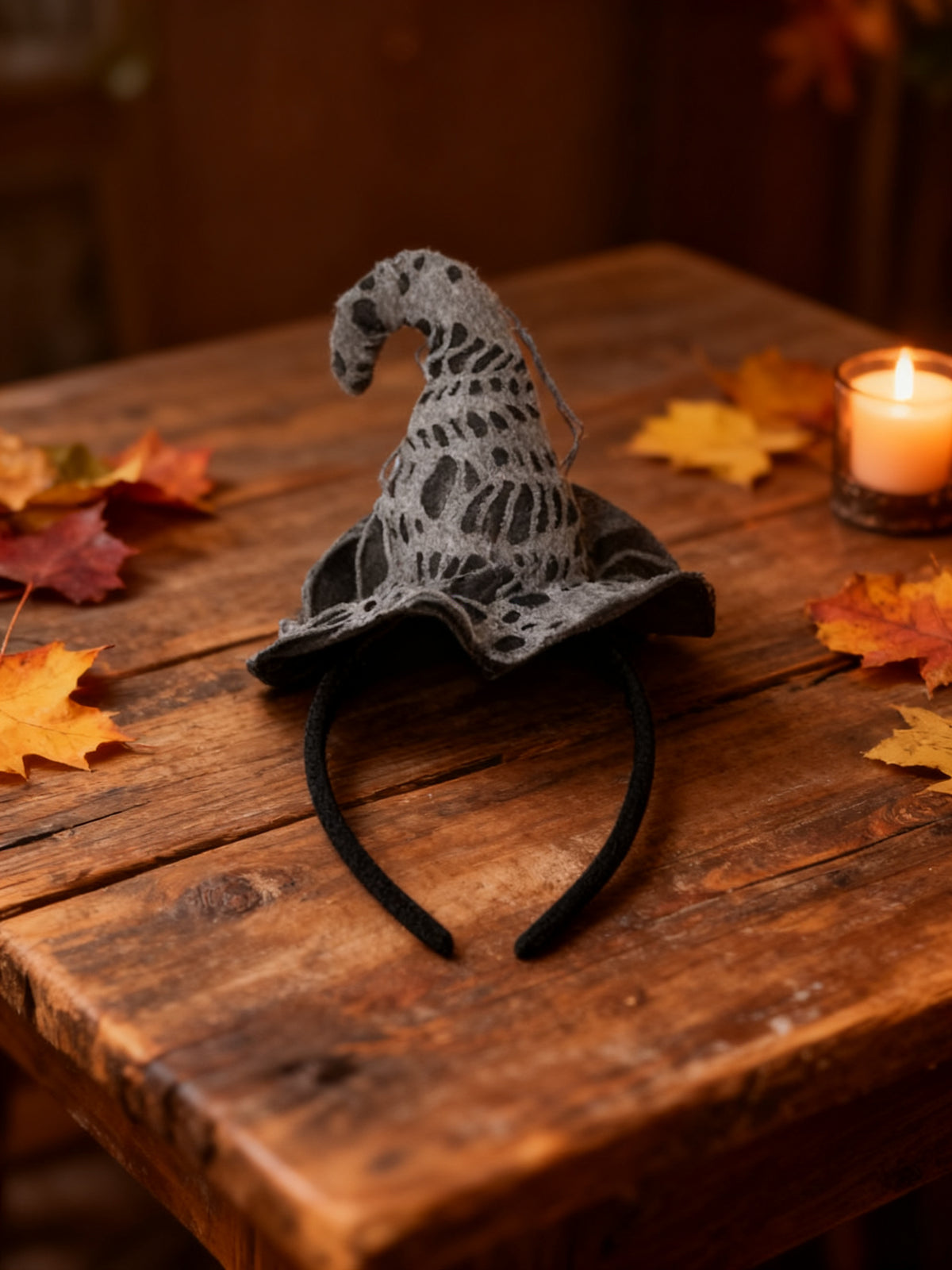 SOMBRERO DE BRUJA PARA HALLOWEEN