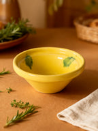 Lebrillo Amarillo 12cm