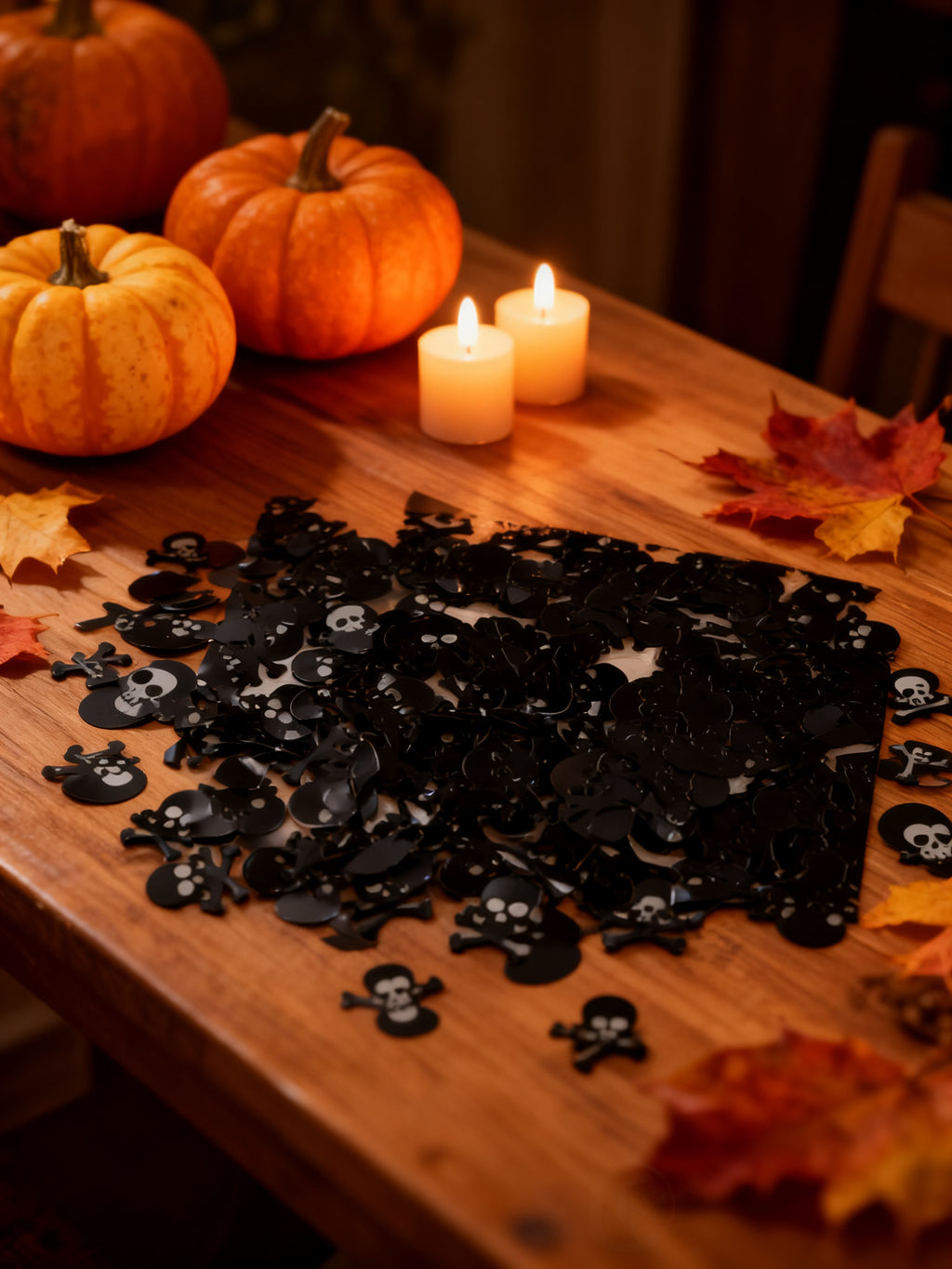 Confeti de Halloween Calavera 15g