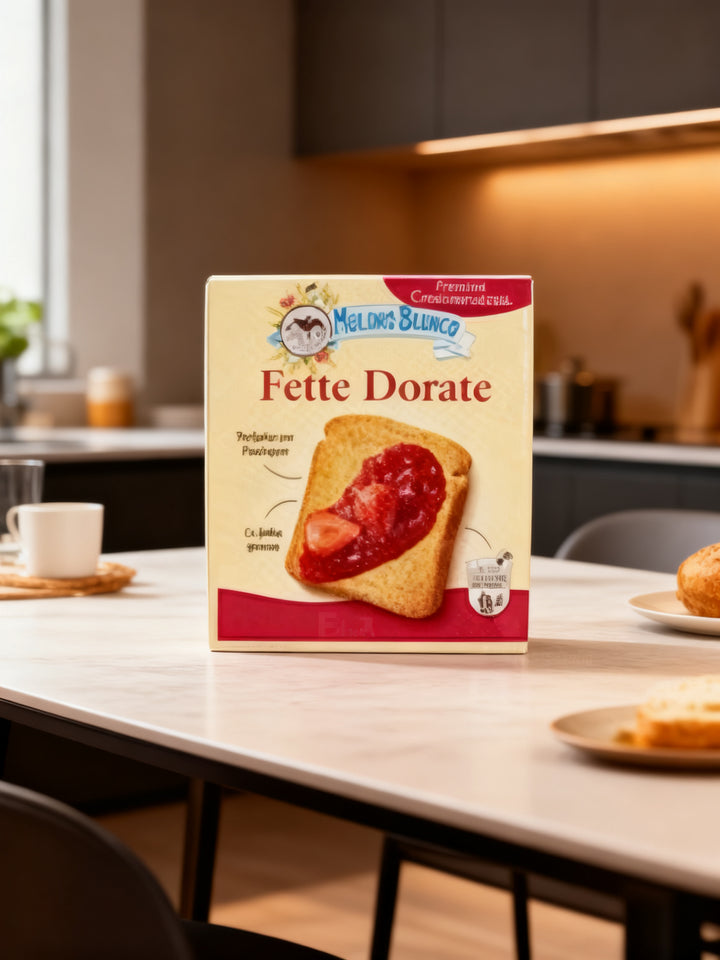 Fette Biscottate Dorate - Biscochos Italianos