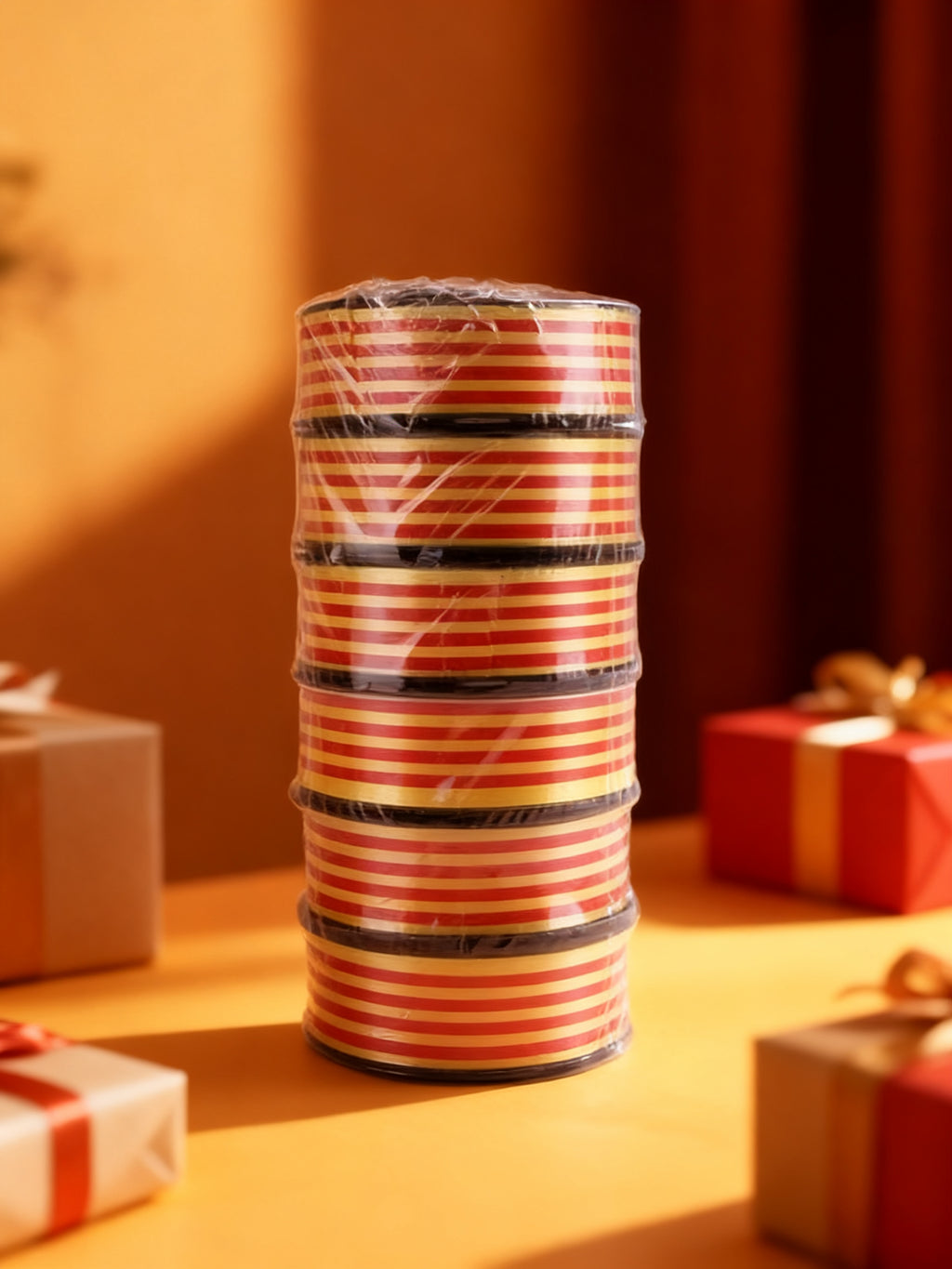 6 Rollos de Cinta Decorativa 19mm x 5,5m
