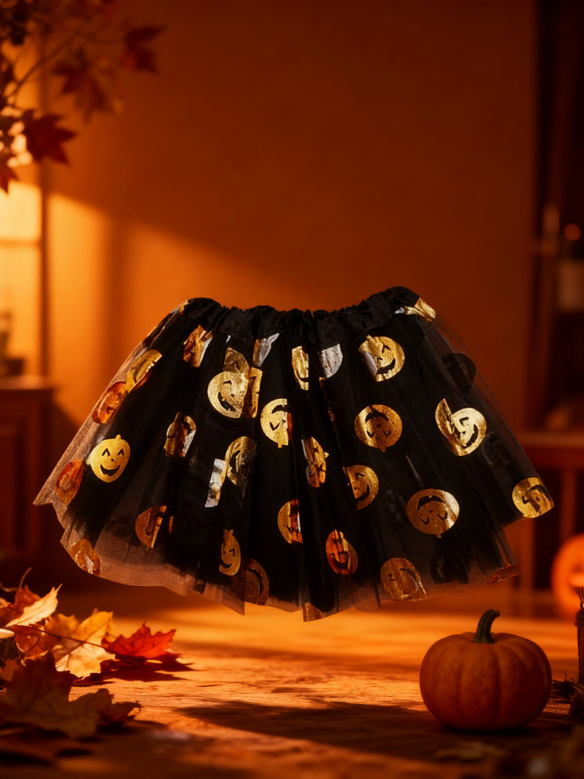 Falda de Tul para Halloween 40cm