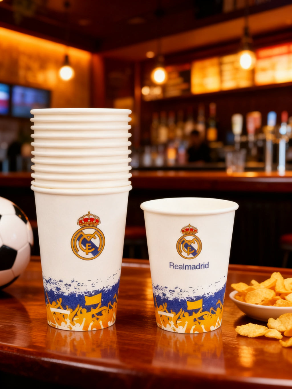 RM Vaso Afición 8 Piezas Pack 12