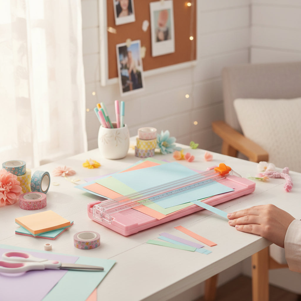 A5 Papierschneider | Präziser Schnitt | Büro, Zuhause und Basteln
