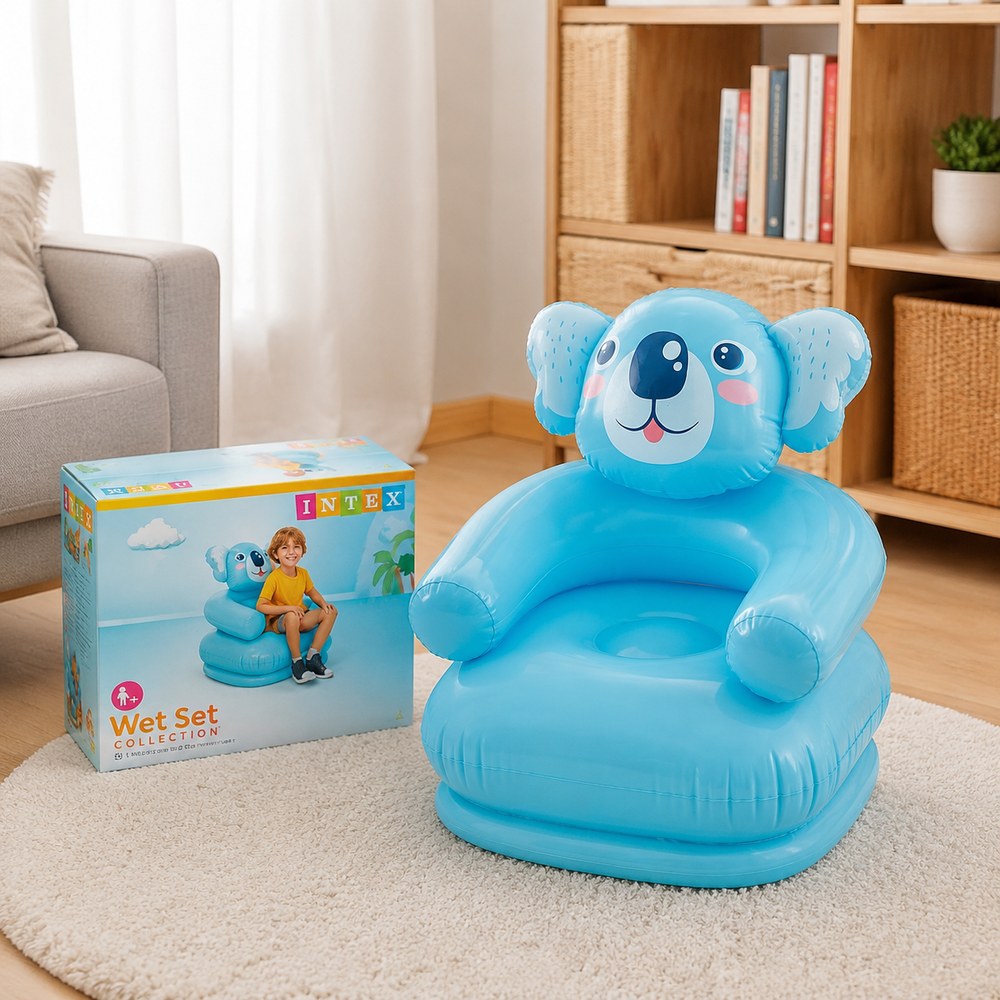 Aufblasbarer Bären- und Koala-Sessel INTEX