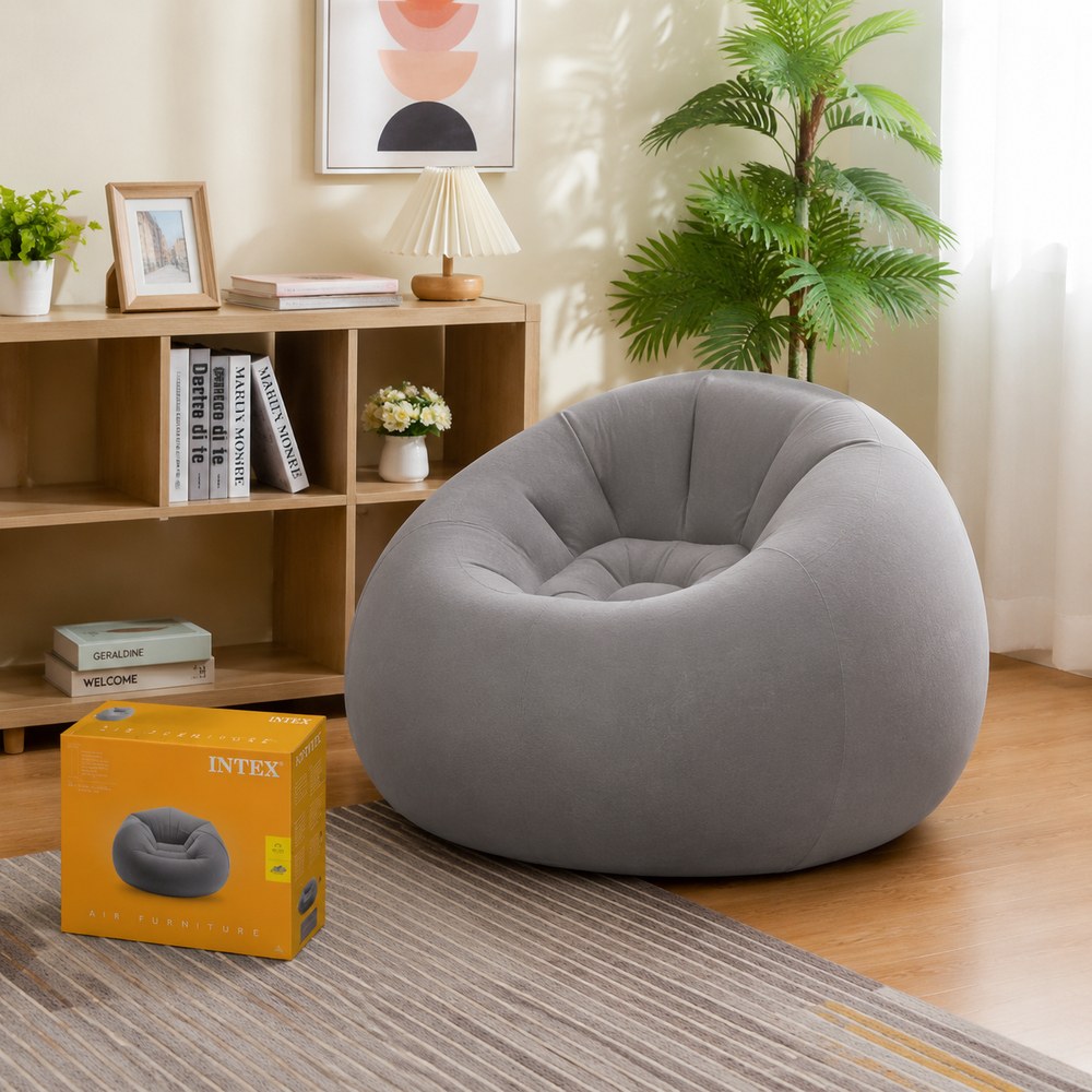 Sitzsack in Grau