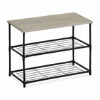 Shoe Rack with Storage Shelf