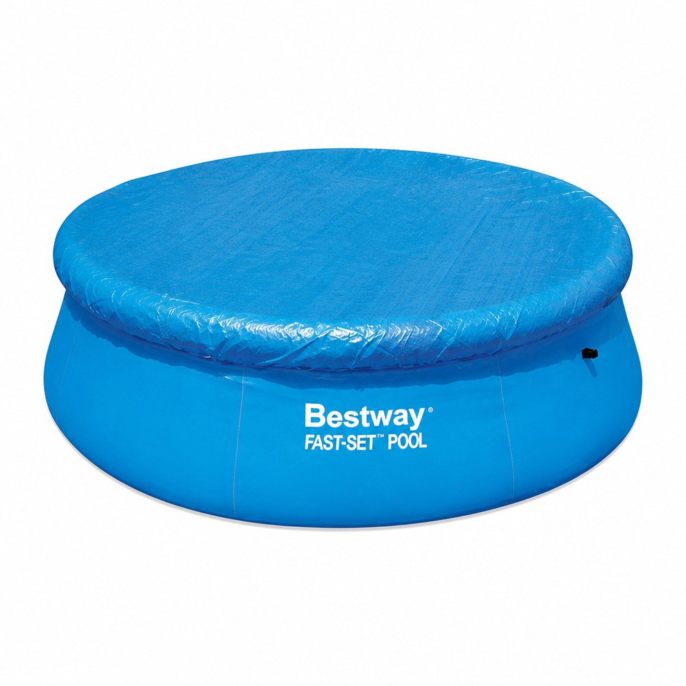 Bestway Poolabdeckung | Ganzjähriger Schutz für Fast Set Pools