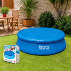 Bestway Poolabdeckung | Ganzjähriger Schutz für Fast Set Pools