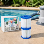 Kartuschenfilter für Pool | Hohe Qualität | Einfache Installation | Haushaltspools