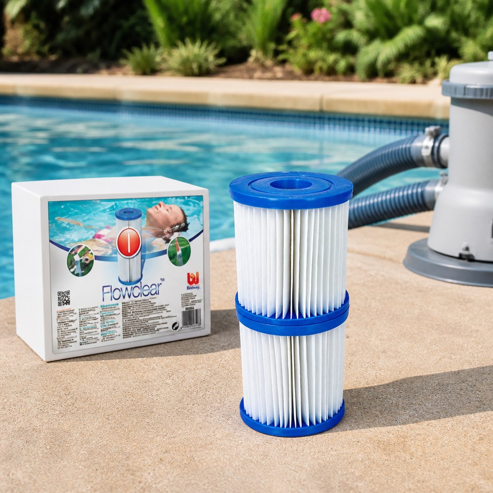 Kartuschenfilter für Pool | Hohe Qualität | Einfache Installation | Haushaltspools