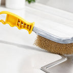 Metallische Drahtbürste 10" | Stahlborsten | Grill, Kamin und harte Oberflächen