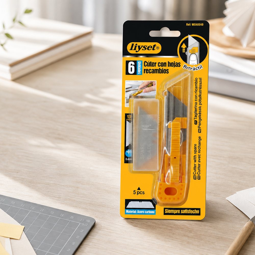 Ersatzklingen für Cuttermesser M78 | Hochwertiger Stahl | Basteln, Kunst und Heimwerken