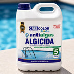 Liquid Algaecide for Pools | 5 Liters | Fast and Long-Lasting Action | Residential and Commercial