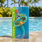Schnorchelmaske für Kinder mit Schnorchel | Dicht und Bequem | Strand und Pool