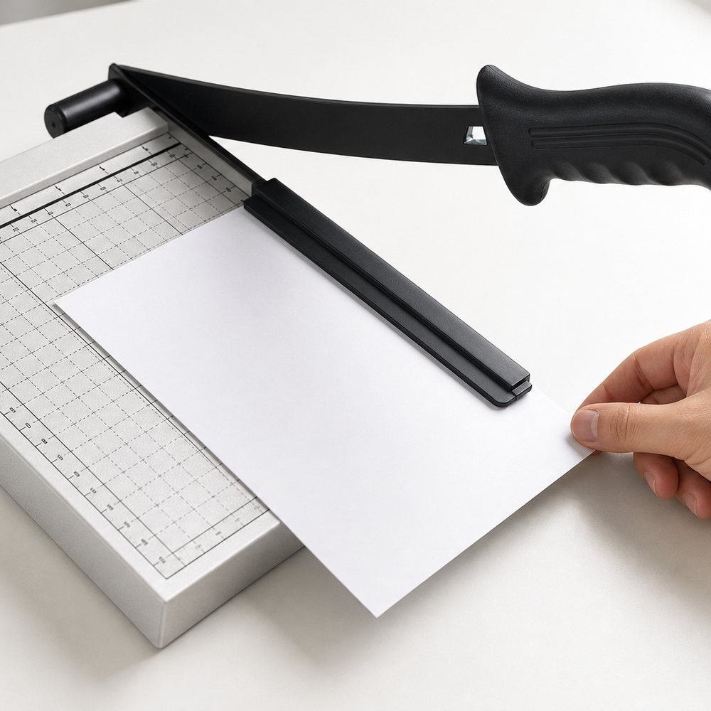 A5-Hebelschneider | Basis mit Raster | Büro, Klassenzimmer und Zuhause
