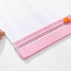 Tragbarer A5-Papierschneider 27x9cm | Präziser Schnitt | Büro, Schule und Zuhause