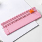 Tragbarer A5-Papierschneider 27x9cm | Präziser Schnitt | Büro, Schule und Zuhause