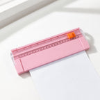 Tragbarer A5-Papierschneider 27x9cm | Präziser Schnitt | Büro, Schule und Zuhause